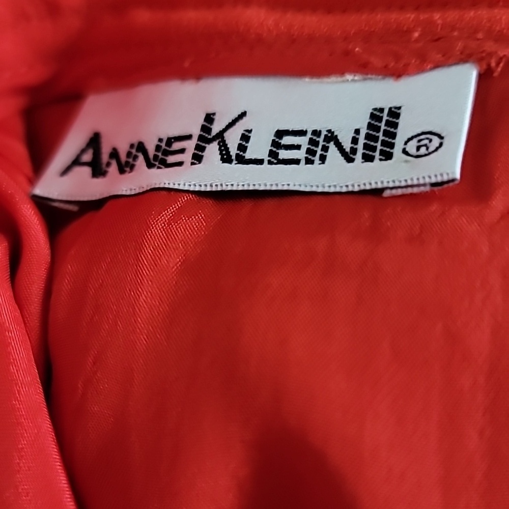 Anne klein II Orange Women's Skirt Sz 2 - Picture 7 of 8